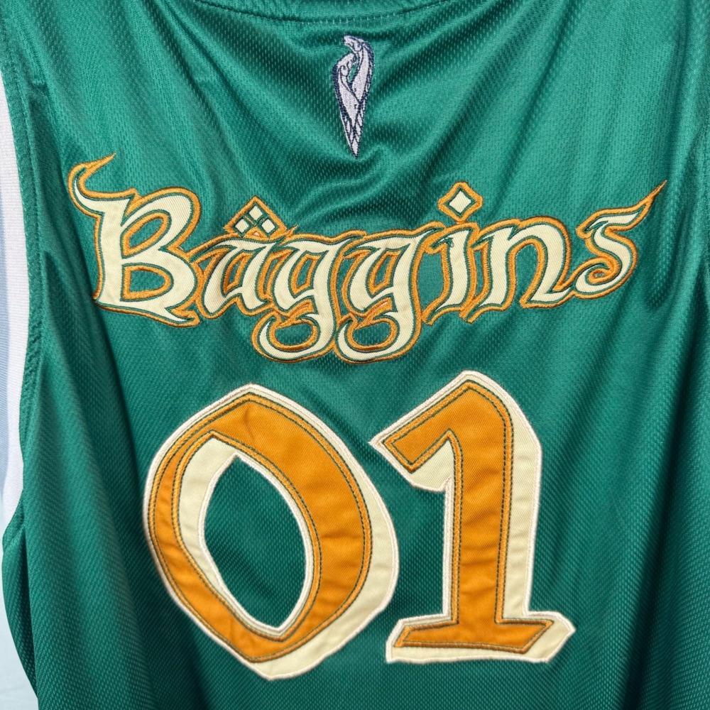 BoxLunch Lord of the Rings Jersey Mens XXL Green Hobbits Baggins 01 Basketball - Picture 7 of 12